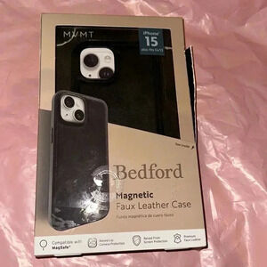 Leather like iPhone 15/14/13 case